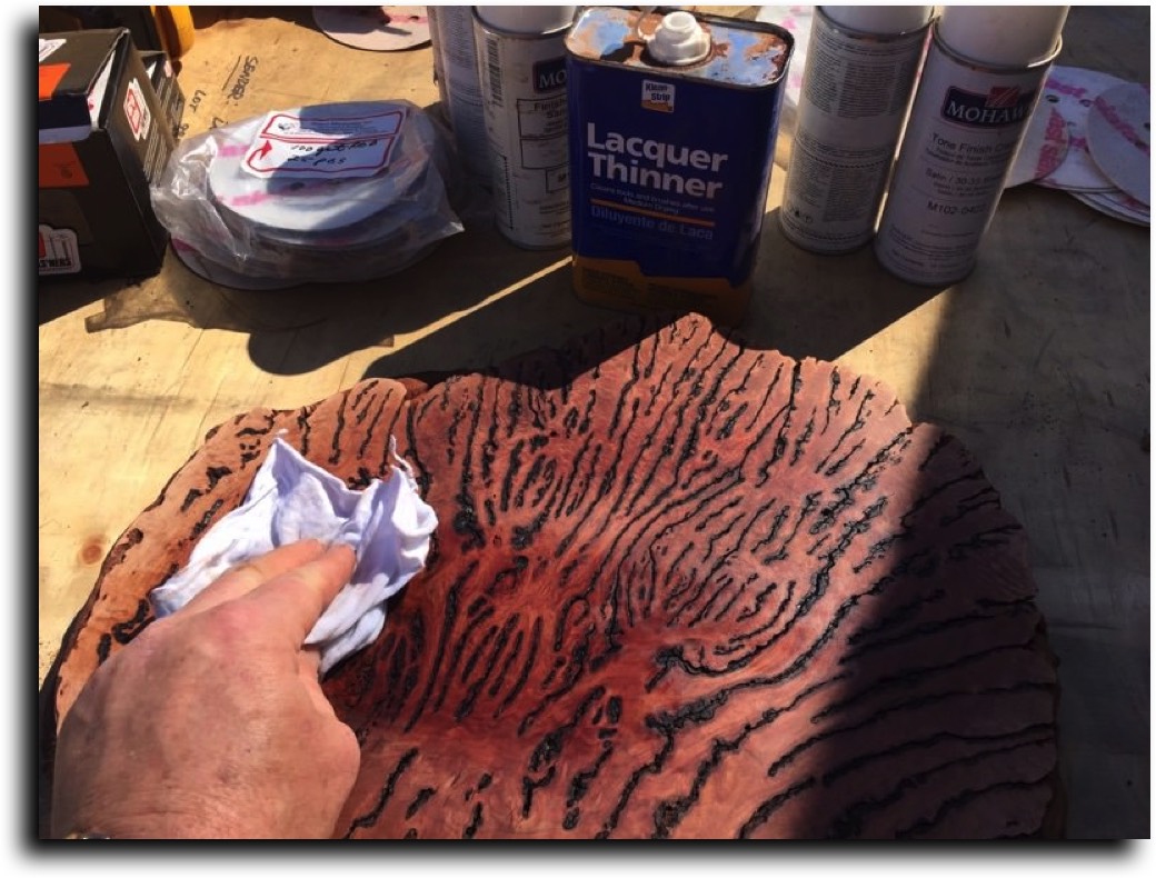 AustralianBurls.com Tips - Finishing/Photography © 2018 Jim Syvertsen