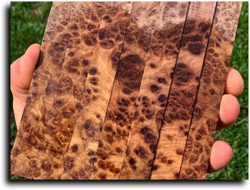 AustralianBurls.com Products - Pen Blanks  © 2018 Jim Syvertsen